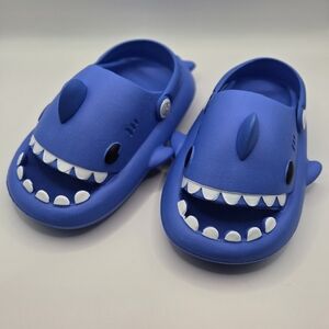 NWOT: Blue Shark Kids Shoes